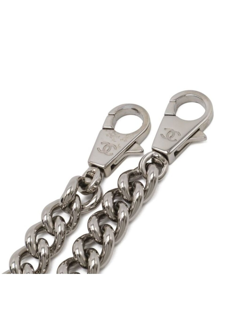 Chanel Quilted CC Logo Drawstring Handbag 2-Way Chain Shoulder Crossbody - Picture 6 of 9